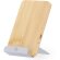 Cargador inalámbrico Dimitry bambú y aluminio reciclado 15W Natural