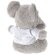 Peluche elefante Brekalo con camiseta personalizable detalle 2