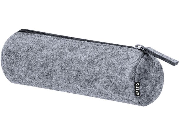 Estuche Bartox fieltro RPET reciclado con cremallera detalle 2