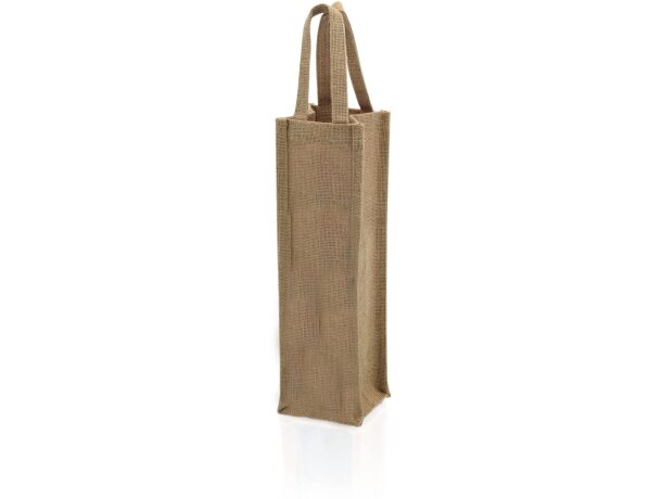 Bolsa de fibra natural para 1 botella