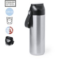 Botellas de acero inoxidable Troy con medidor de temperatura táctil 630ml