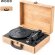 Tocadiscos portátil Vinilux con conexión bluetooth sin color