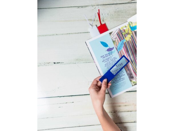 Regla con lupa de bolsillo personalizada