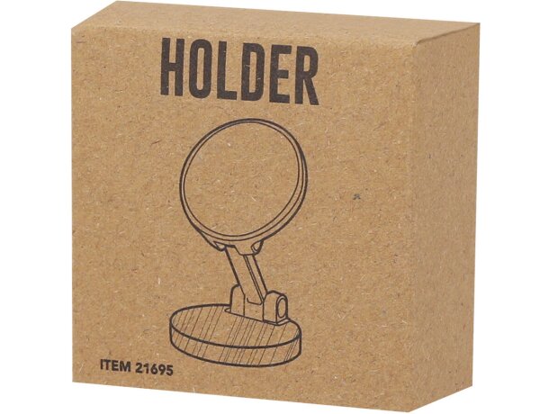 Soporte magnético Frelix de bambú con MagSafe plegable detalle 7