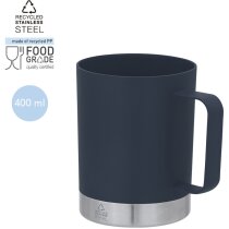 Taza Rosby 400ml combinación PP y acero reciclado