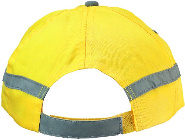 Gorra con detalles reflectantes personalizada tarea