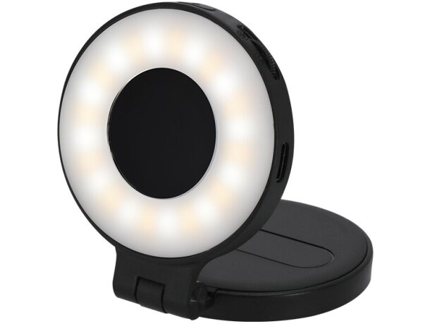 Anillo de luz Cenob con 24 LEDs y soporte magnético detalle 2