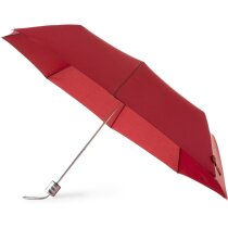 Paraguas básico de 96 cm de diámetro personalizado rojo