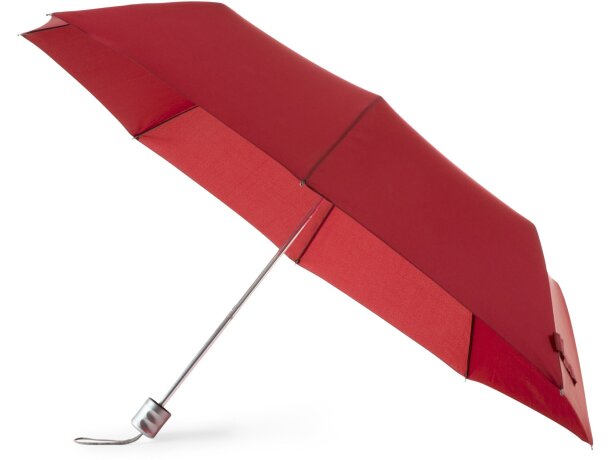 Paraguas básico de 96 cm de diámetro personalizado rojo Paraguas básico de 96 cm de diámetro personalizado rojo