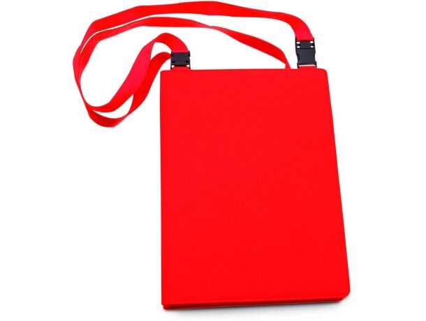 Carpeta con bloc y correa
