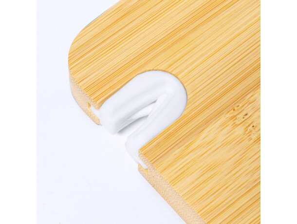 Tabla de corte Polter con afilador integrado en bambú detalle 4