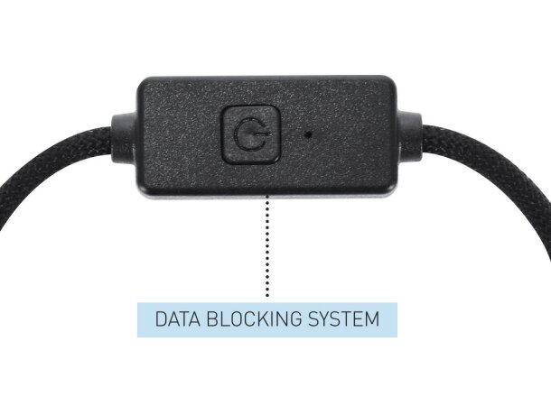 Cable protección piratería Gabbo aluminio reciclado 60W detalle 4