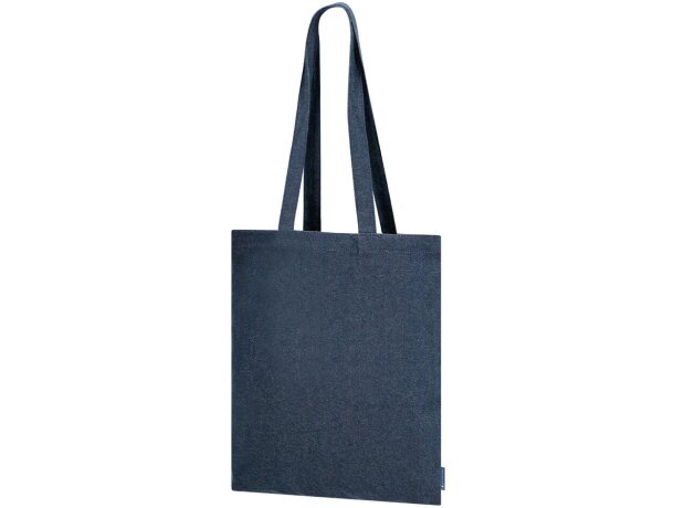 Bolsa Spinel de tejido vaquero reciclado con asas largas detalle 2