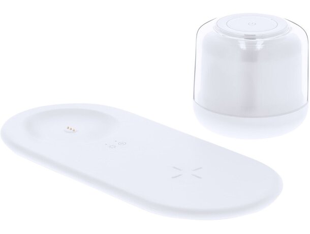 Lámpara cargador inalámbrico Reginal con doble luz regulable detalle 2