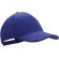 Gorra con cierre ajustable de alta calidad azul