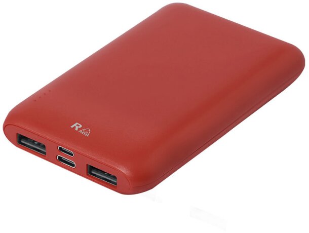 Power bank Telkax 5000 mah con doble USB en RABS reciclado detalle 3