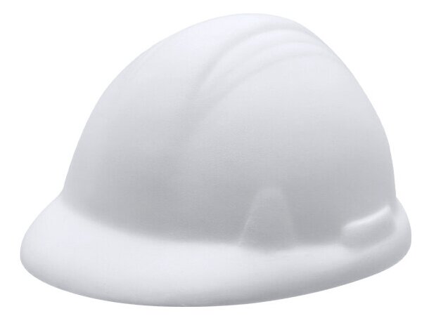 Antiestrés Soren con forma de casco de trabajo en PU detalle 1