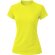 Camiseta técnica mujer Cocker con tecnología Cool Dry Amarillo fluor