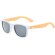 Gafas de sol con patillas de bambú Ferguson Blanco