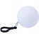 Llavero bola poncho personalizado blanco