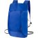 Mochila plegable Redrax en poliéster reciclado RPET Azul