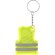 Llavero reflectante Cebrom amarillo con forma