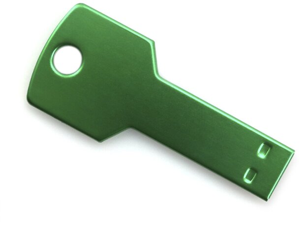 USB premium 16GB con impresión full color Fixing personalizado verde