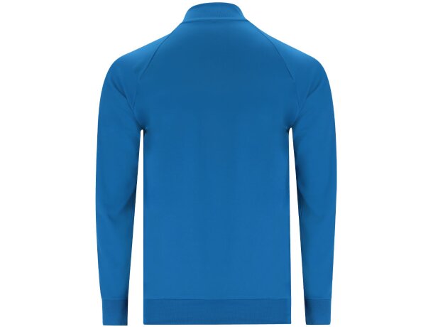 Sudadera técnica Brewer con interior brushed y media cremallera detalle 2