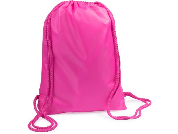 Mochila saco con cuerdas del mismo color