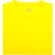 Camiseta en poliester 135 gr unisex tecnic plus Amarillo fluor