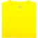 Camiseta en poliester 135 gr unisex tecnic plus Amarillo fluor