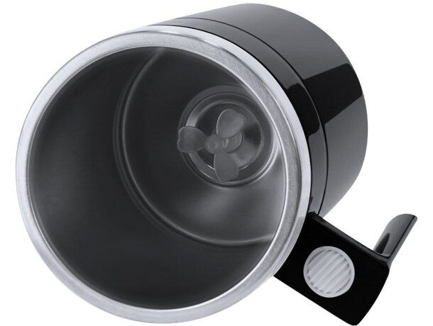 Taza mezcladora eléctrica Waker 400ml acero inoxidable detalle 4