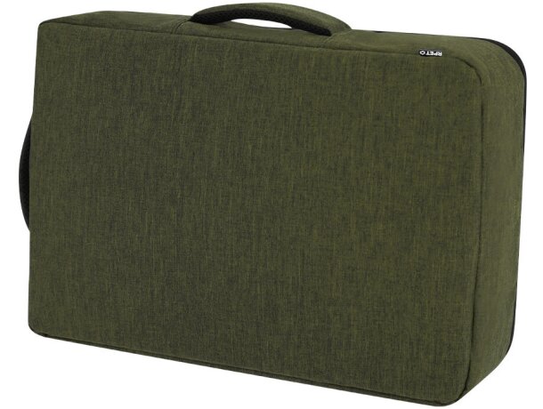 Mochila Ghibli de poliéster reciclado con compartimento portátil detalle 5