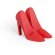 Zapatos de silicona para móvil rojo