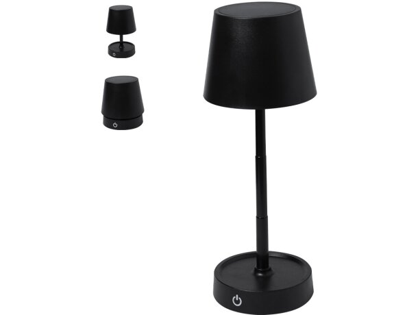 Lámpara escritorio recargable Kirsten con regulación táctil detalle 1