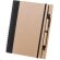 Libreta De Cartón Reciclado Para Bodas Tunel Negro