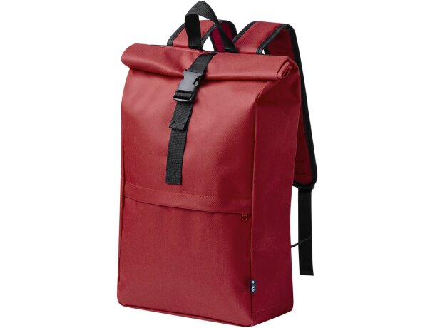 Mochila para portátil hasta 13 promocional bolsillo delantero poliéster Vaega detalle 2