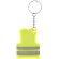 Llavero reflectante Cebrom en PVC amarillo personalizable detalle 2