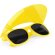 Gafas de sol con visera amarilla personalizado