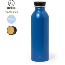 Bidón Claud aluminio reciclado bambú personalizada
