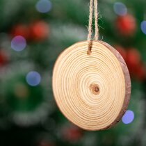 Adorno Rupol de madera para árbol de navidad personalizado