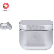 Vela aromática Hetfil en tarro metálico vainilla