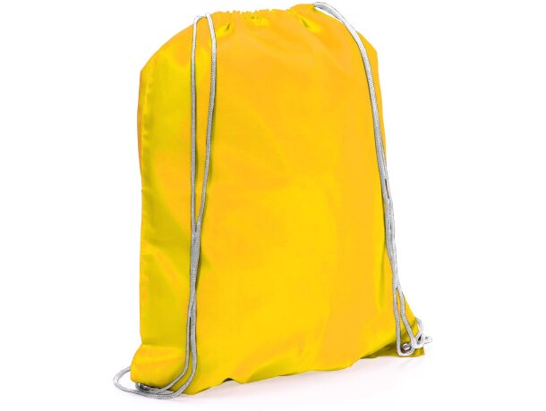 Spook mochila saco con cuerdas barata amarilla