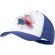 Gorra sencilla para imprimir a todo color azul