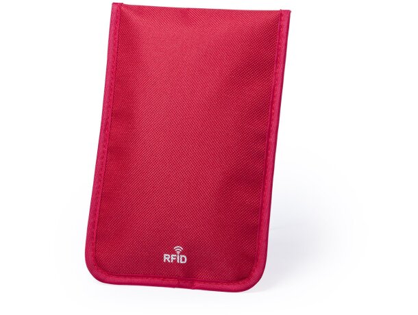 Funda Seguridad Hismal merchandising rojo