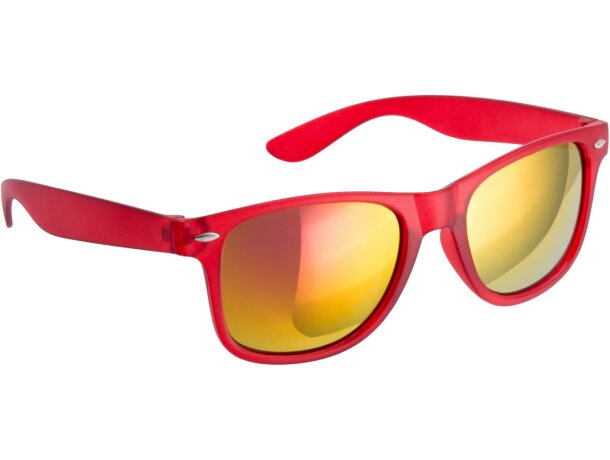 Gafas sol en varios colores 400 uv roja personalizado
