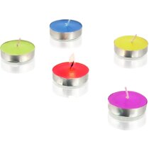 Set de velas de colores mini personalizado Set de velas de colores mini personalizado