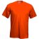 camiseta heavy t de fruit of the loom color personalizada naranja