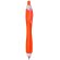 Bolígrafo con carga jumbo de color liso y con aro naranja