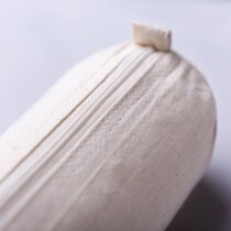 Estuche personalizado Kinsy algodón crudo cremallera asas